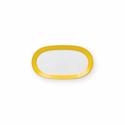 Plat rectangulaire Pip Chique Or-Jaune - 28x16x2cm