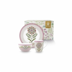 Coffret petit déjeuner 3 pcs Lily & Lotus