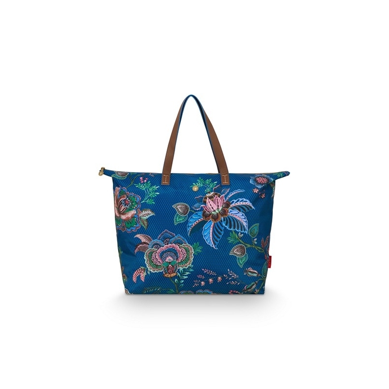 Tote Bag - Cece Fiore - Bleu - 66x20x44cm