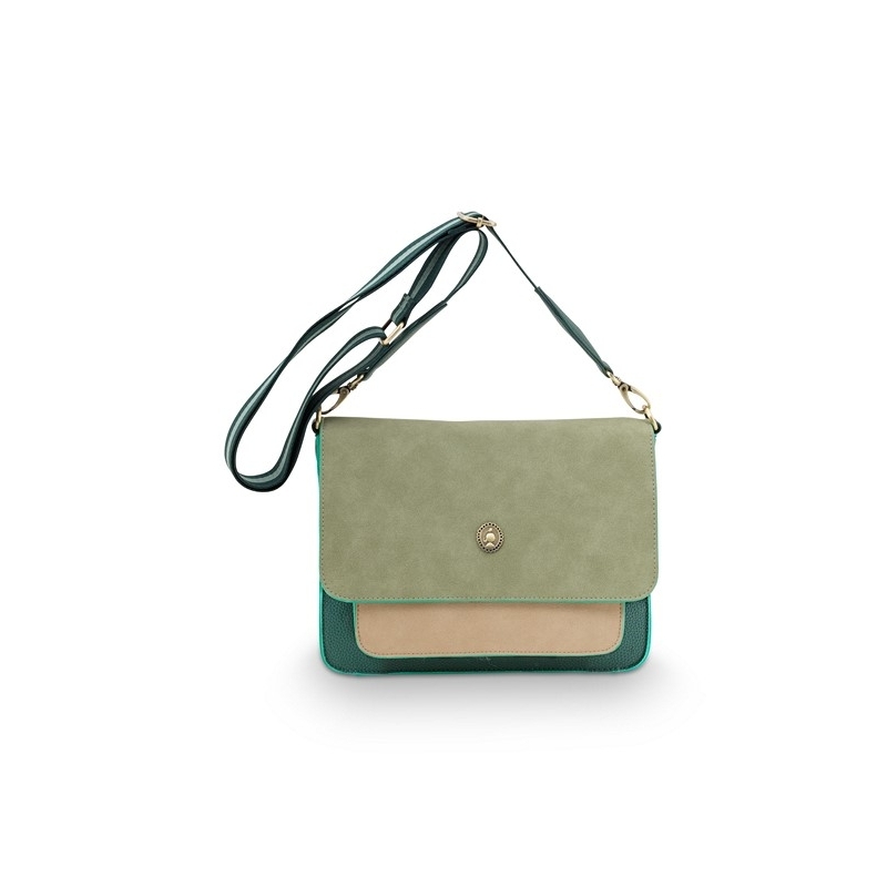 Sac Bandoulière - Fenna - M - Vert - 21x6x13cm