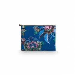 Pochette - Charly - L - Bleu - 30x22x1cm