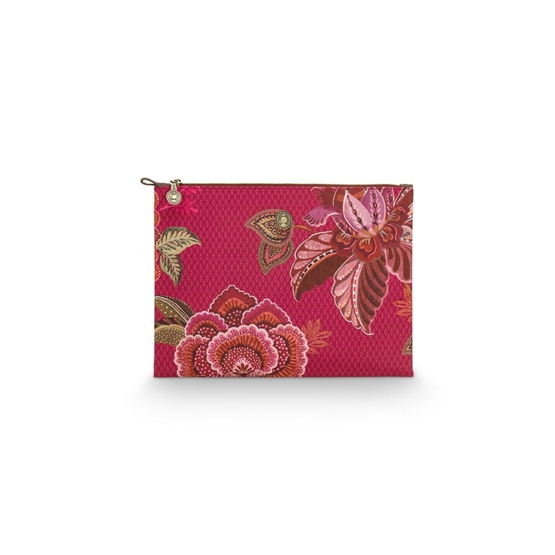 Pochette - Charly - L - Rouge - 30x22x1cm