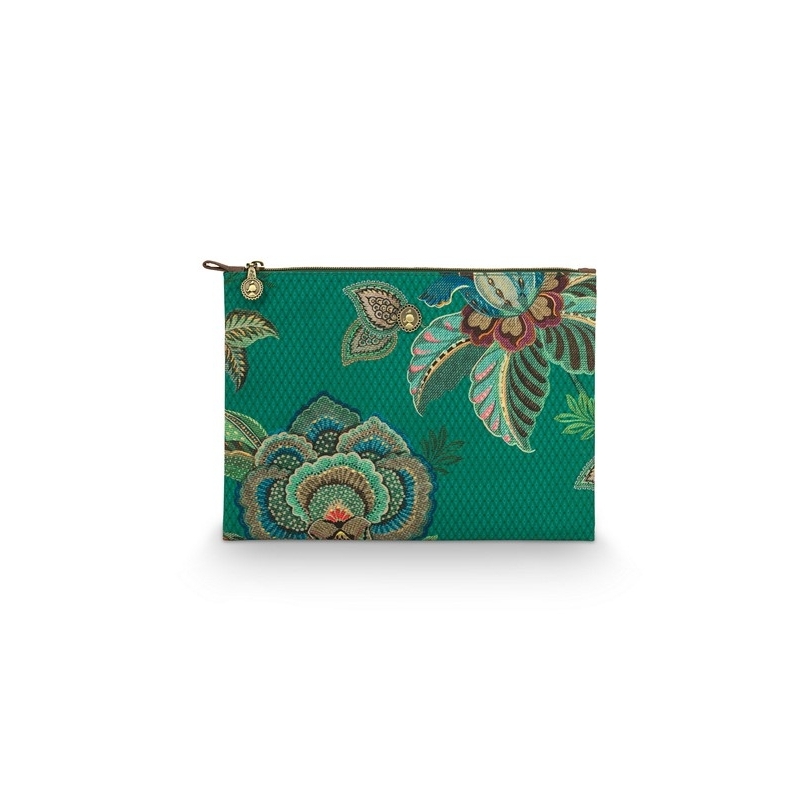 Pochette - Charly - L - Vert - 30x22x1cm