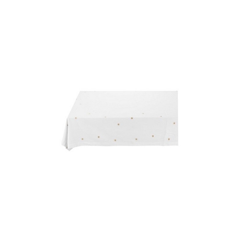 Nappe Etoiles Or - 180x300cm