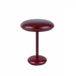 Lampe de Table OLIVIER Rouge Profond