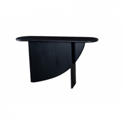 Table d'Appoint ANNABEL Noire 140x40x80cm