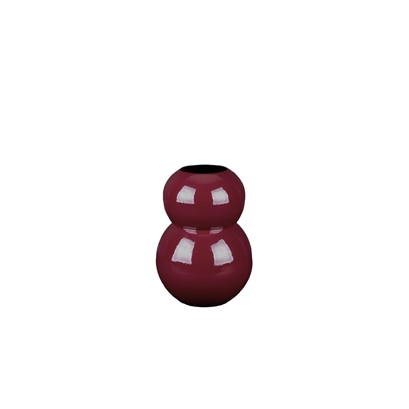 Vase XAMMIE Rouge Profond Taille S