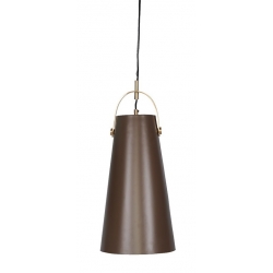 Suspension Lia Marron - Ø: 21x32cm