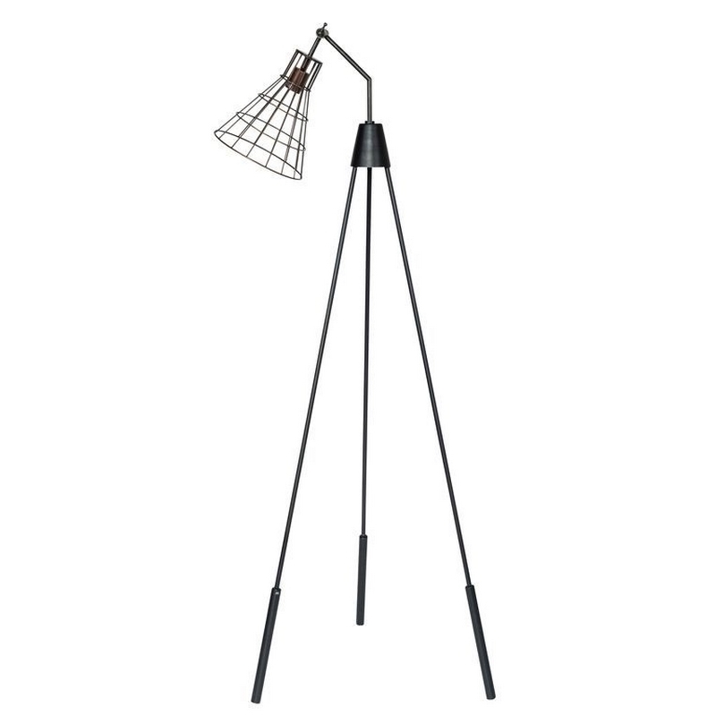 Lampe de sol conique Jefferson-173cm