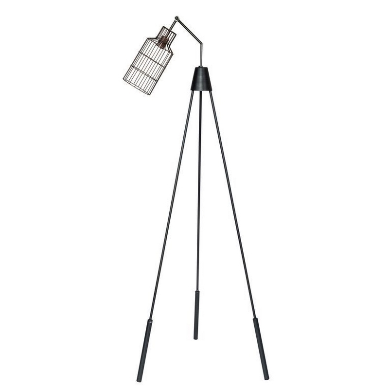 Lampe de sol cylindrique Jefferson-173cm