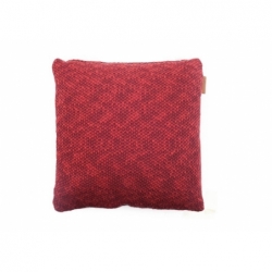 Coussin Qiana Violet Rouge - 40x40cm