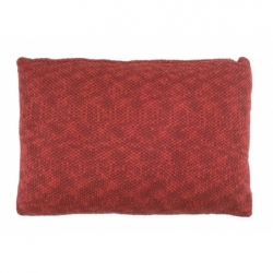 Coussin Qiana Violet Rouge - 60x40cm