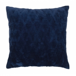 Coussin Dascha bleu foncé 50x50cm