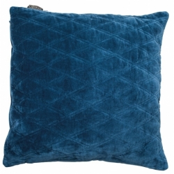 Coussin Dascha bleu foncé - 50x50cm