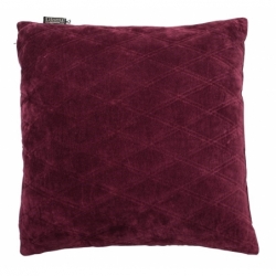 Coussin Dascha Lie-de-vin - 50x50cm