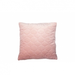 Coussin Leraine vieux rose 50x50cm