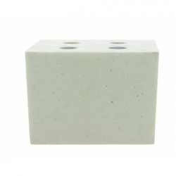 Bougeoir Rudo SQUARE Sable S- 14x15x11cm