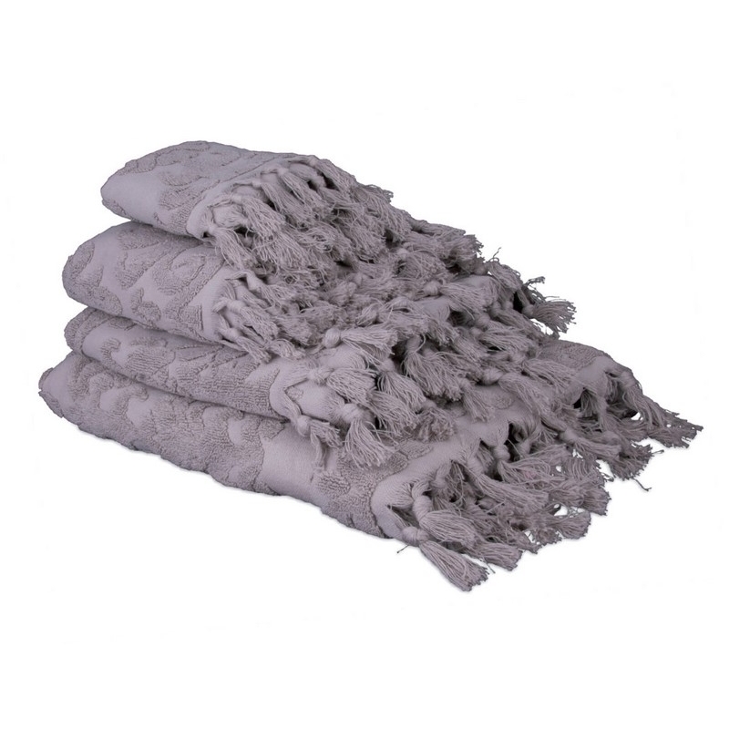 Serviette Hammam Gris - S 50x30x1cm