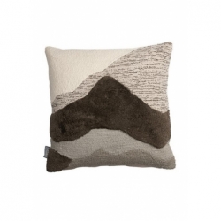 Coussin Milroy gris - 50x50cm