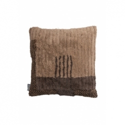 Coussin Millville marron - 50x50cm