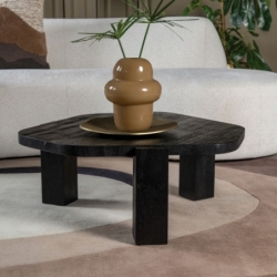 Table basse Denison noir - 80x77x30cm