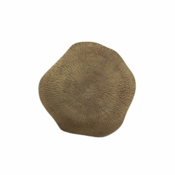 Plateau structure or - L - 45x45x3cm