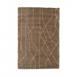 Tapis Chiyo taupe - 400x300cm