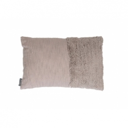 Coussin Taniko gris - 60x40cm