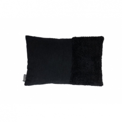 Coussin Taniko noir - 60x40cm