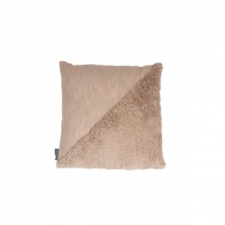 Coussin Mineko taupe - 50x50cm