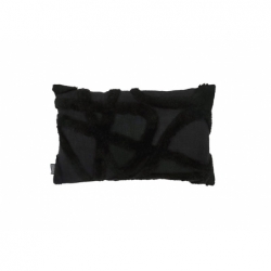 Coussin Taos noir - 50x30cm