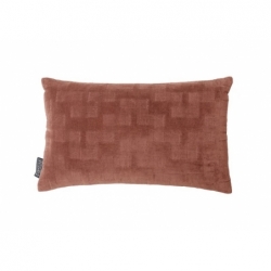 Coussin Isabella - Brique - 50x30cm