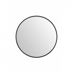 Miroir rond noir 60cm