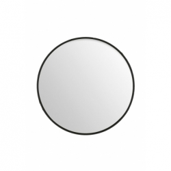 Miroir rond noir 30cm