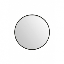 Miroir rond noir 120cm