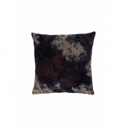 Coussin Evina Obsidien bleu/gris - 50x50cm