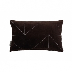 Coussin Malina marron - 50x30cm