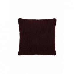 Coussin Febe chocolat - 45x45cm