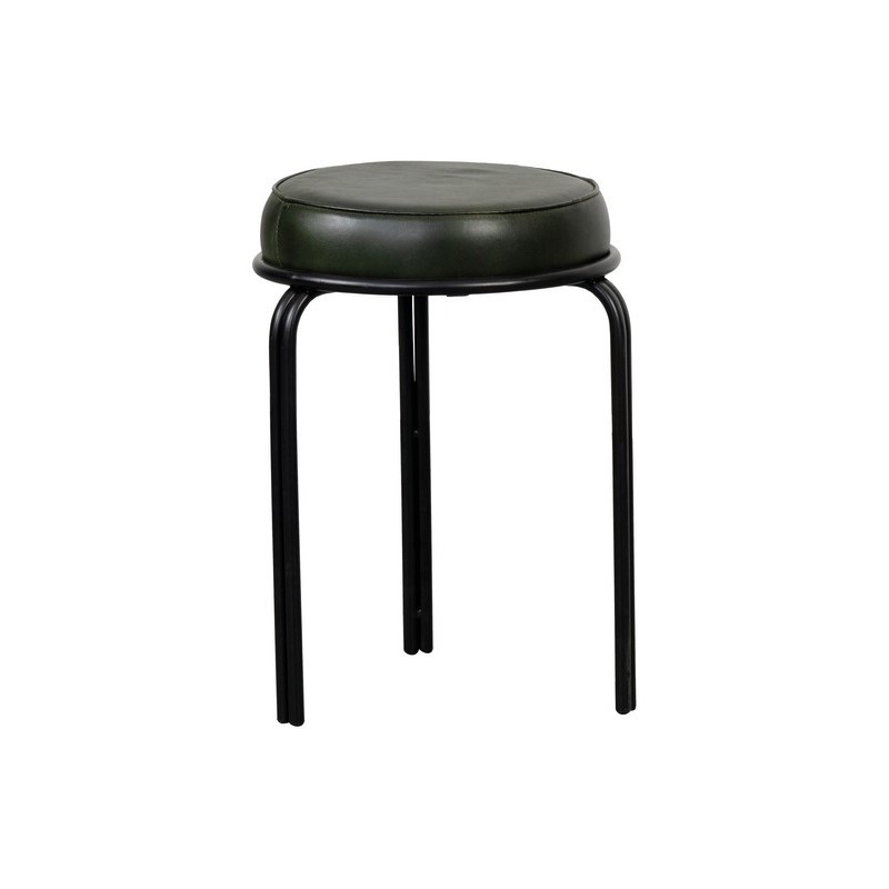 Tabouret Durham - Vert - 36x36x50cm