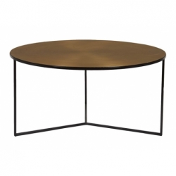 Table basse Corinthia rond - Ø: 80x35cm