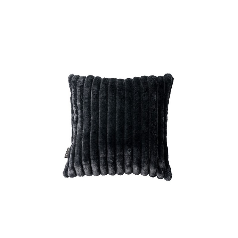 Coussin Ermina - Noir - 50x50cm