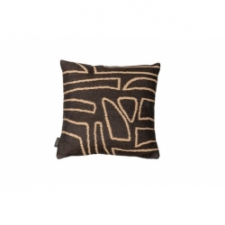 Coussin Tanana - Noir - 50x50cm